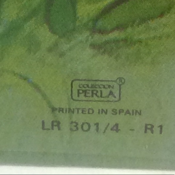 Perla VTG Mary May Butterfly Girl Plastic Picture - Picture 5 of 10